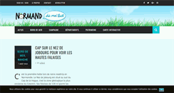 Desktop Screenshot of normand-dis-moi-tout.com