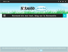 Tablet Screenshot of normand-dis-moi-tout.com